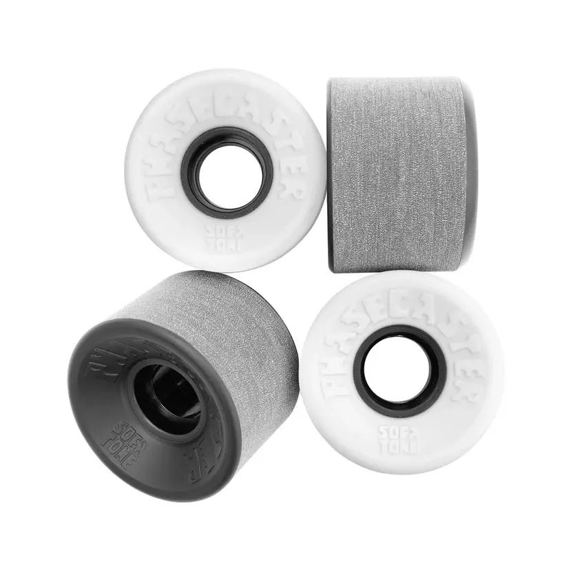 The Heated Wheel Phasecaster Wheels Sofa Tone 56mm 78a Black/White Two Tone