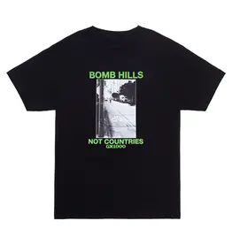 GX1000 Bomb Hills Not Countries Tee Black/Green