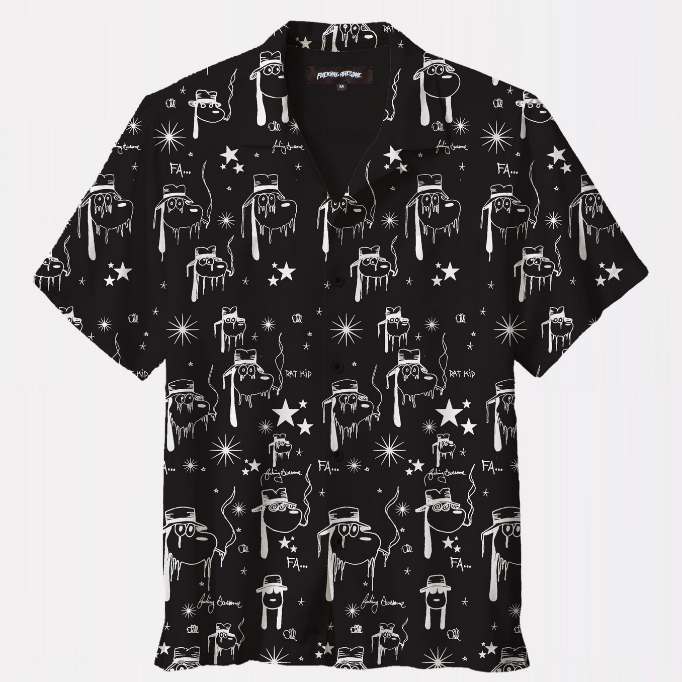 Fucking Awesome Spike Club Shirt Black
