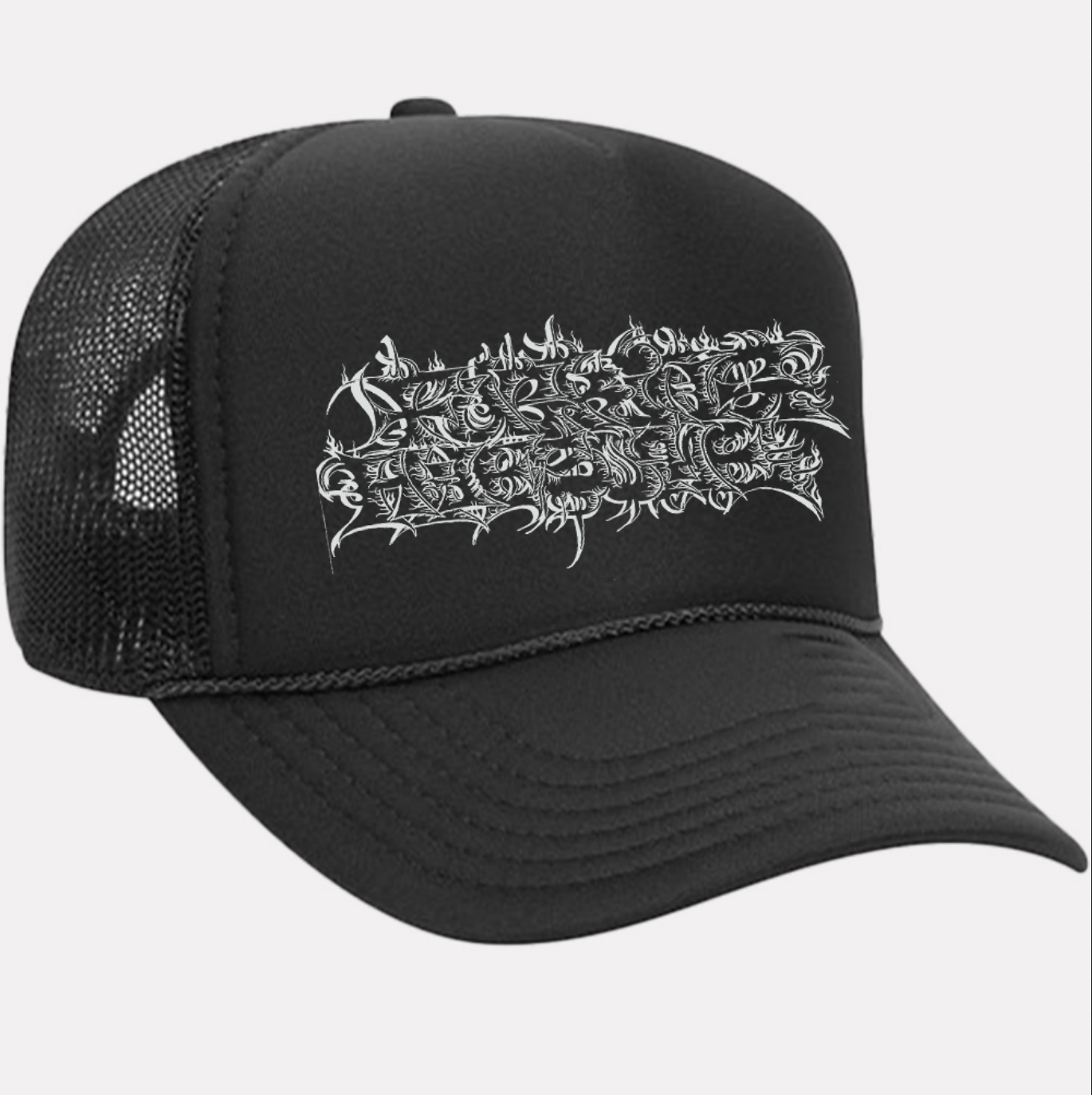 Fucking Awesome Savie Trucker Hat Black
