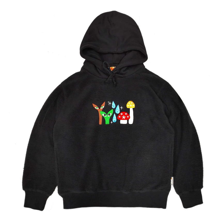 Stingwater Groe Together Reverse Fleece Hoodie Black