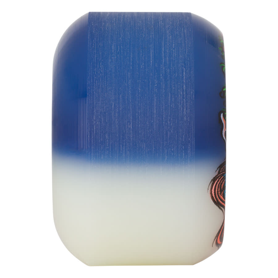 Slimeballs Hairballs 50-50 White/Blue 53mm 95a