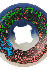 Slimeballs Hairballs 50-50 White/Blue 53mm 95a