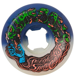 Slimeballs Hairballs 50-50 White/Blue 53mm 95a