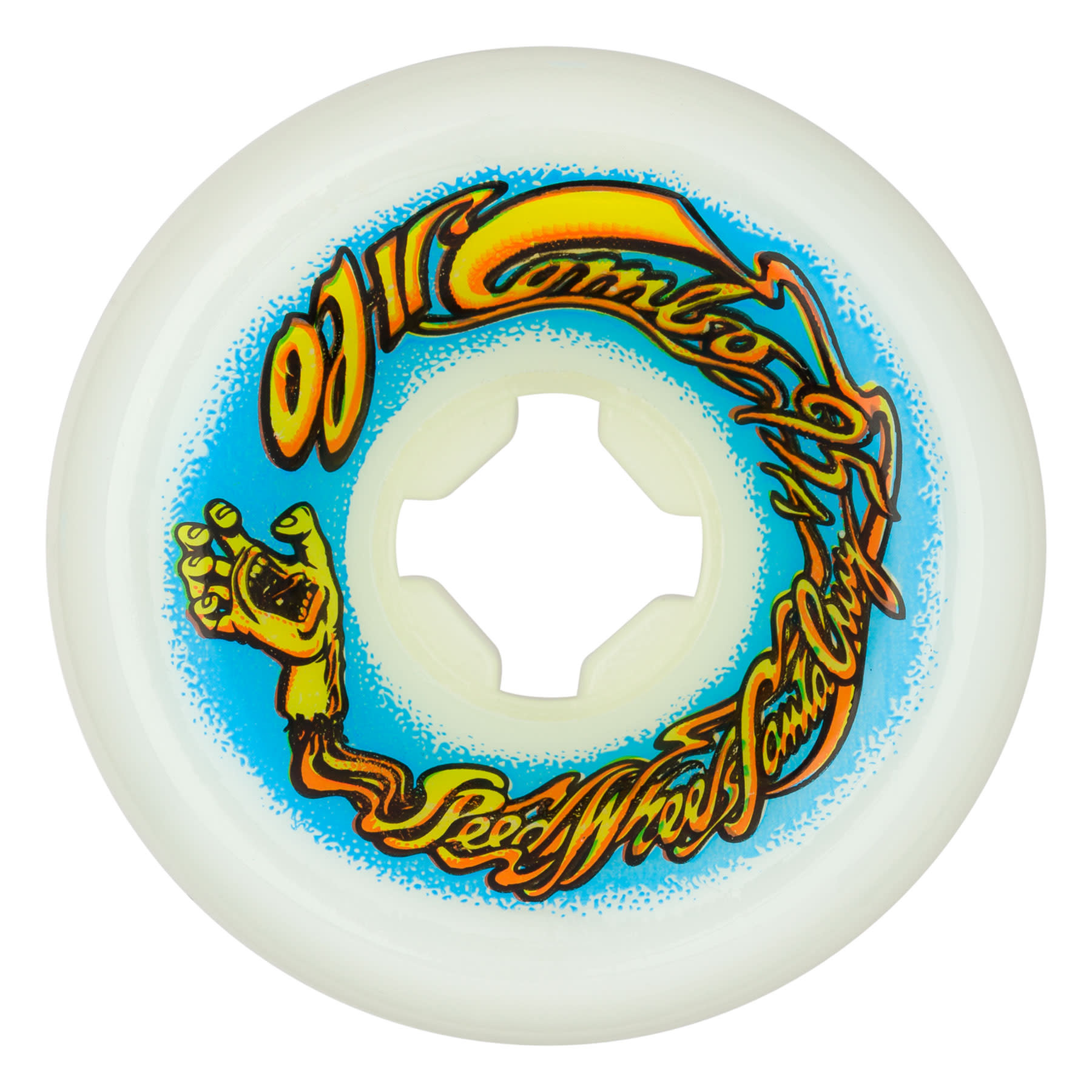 OJ Wheels OJ 2 OG White Combo 95a 60mm