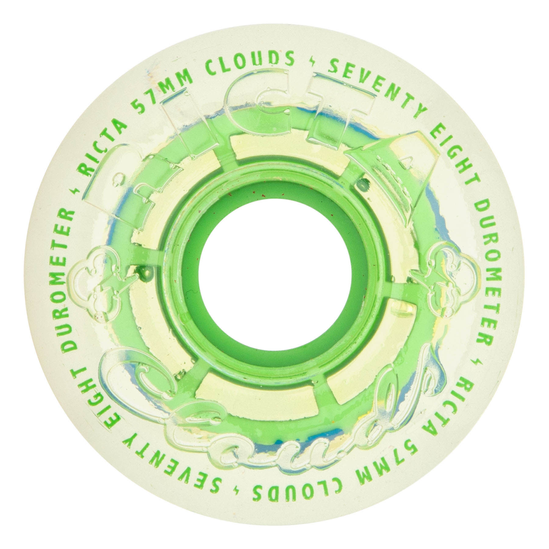 Ricta Ricta Clouds Clear Splatter Camo  78a 57mm