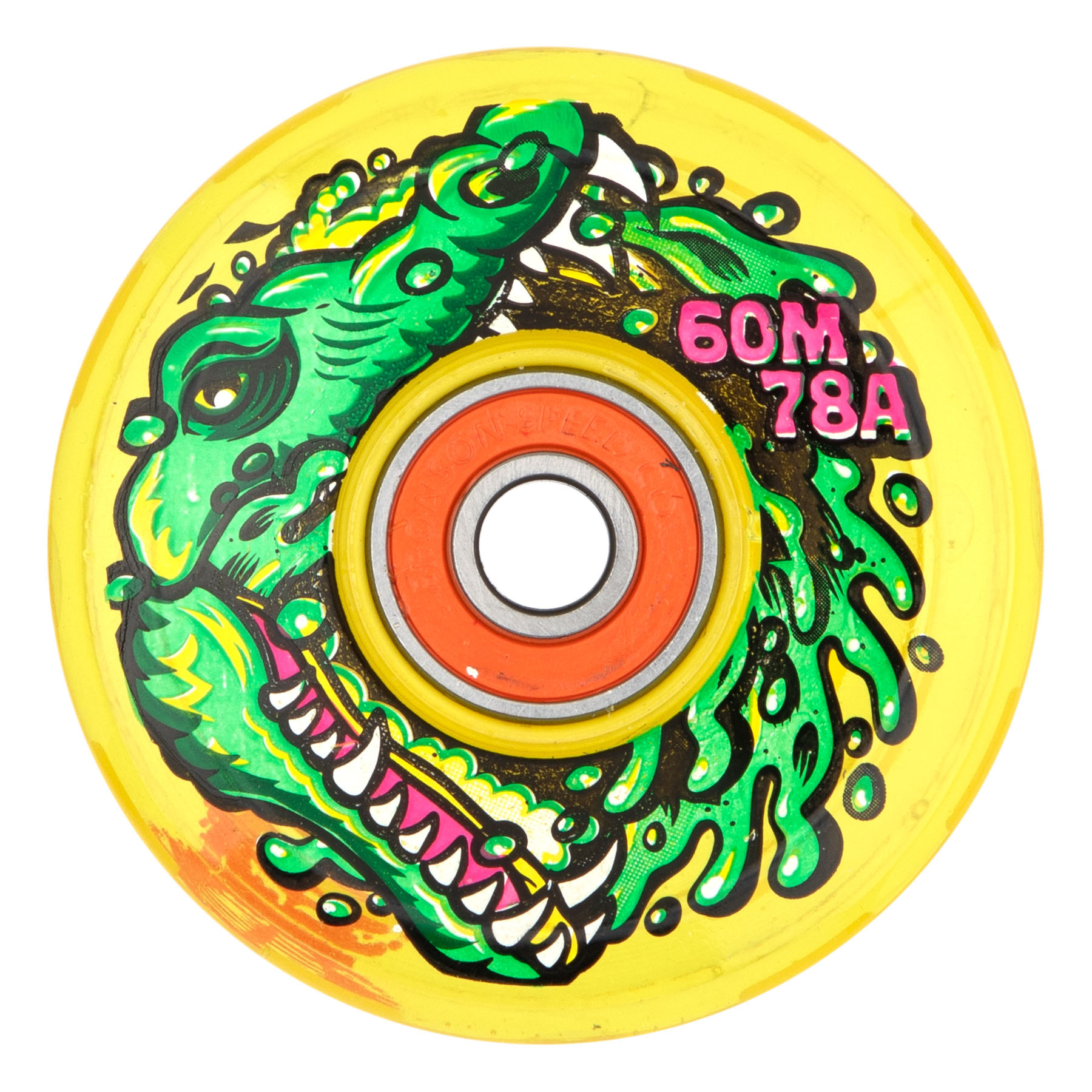 Slimeballs Gator Swamp Spew Light Ups OG Slime 78a 60mm