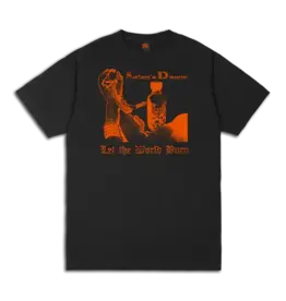 Satan's Drano Let The World Burn Tee Black