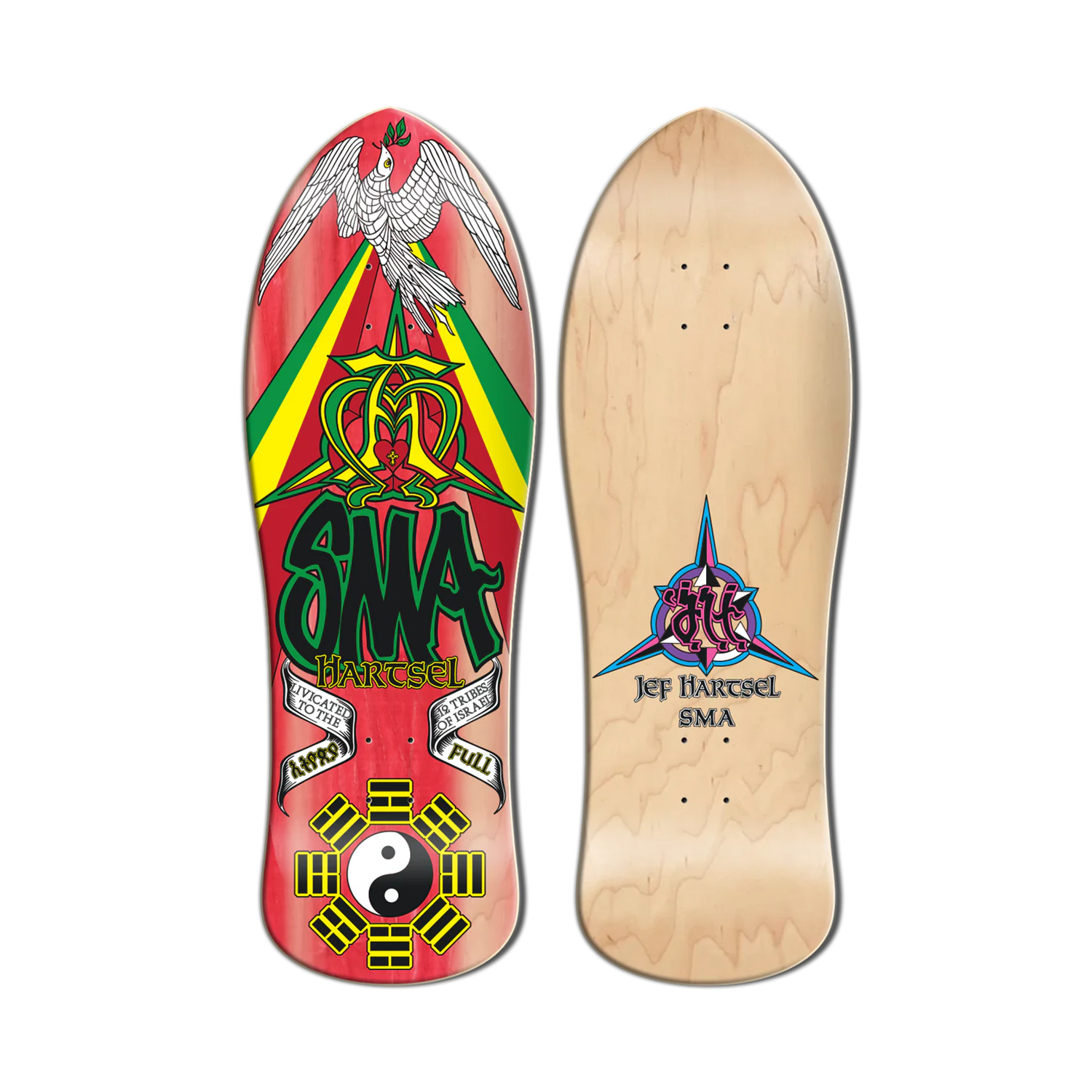 SMA Jef Hartsel Red Stain 10.25"