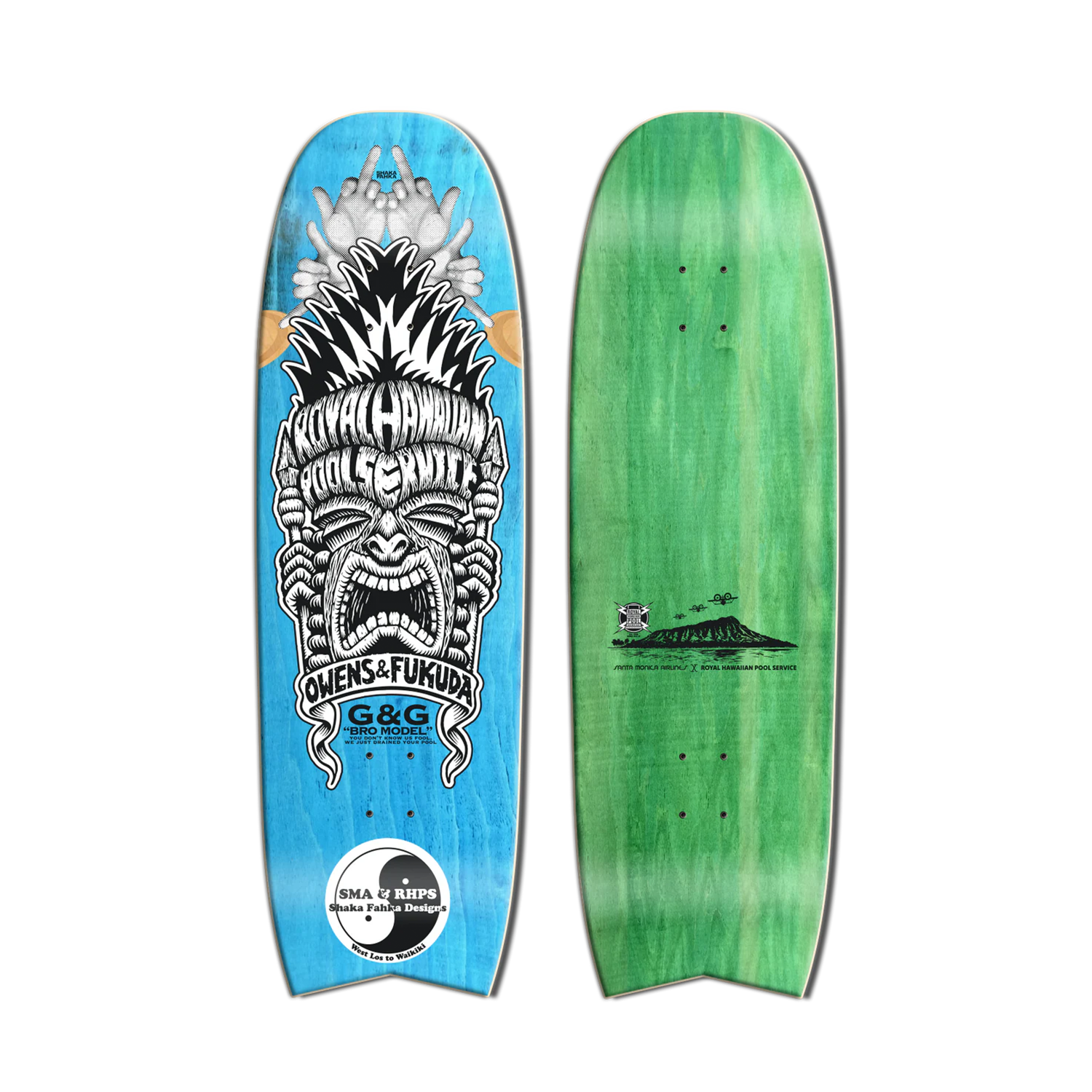 Santa Monica Airlines Bromo Owens & Fukuda 9.75"