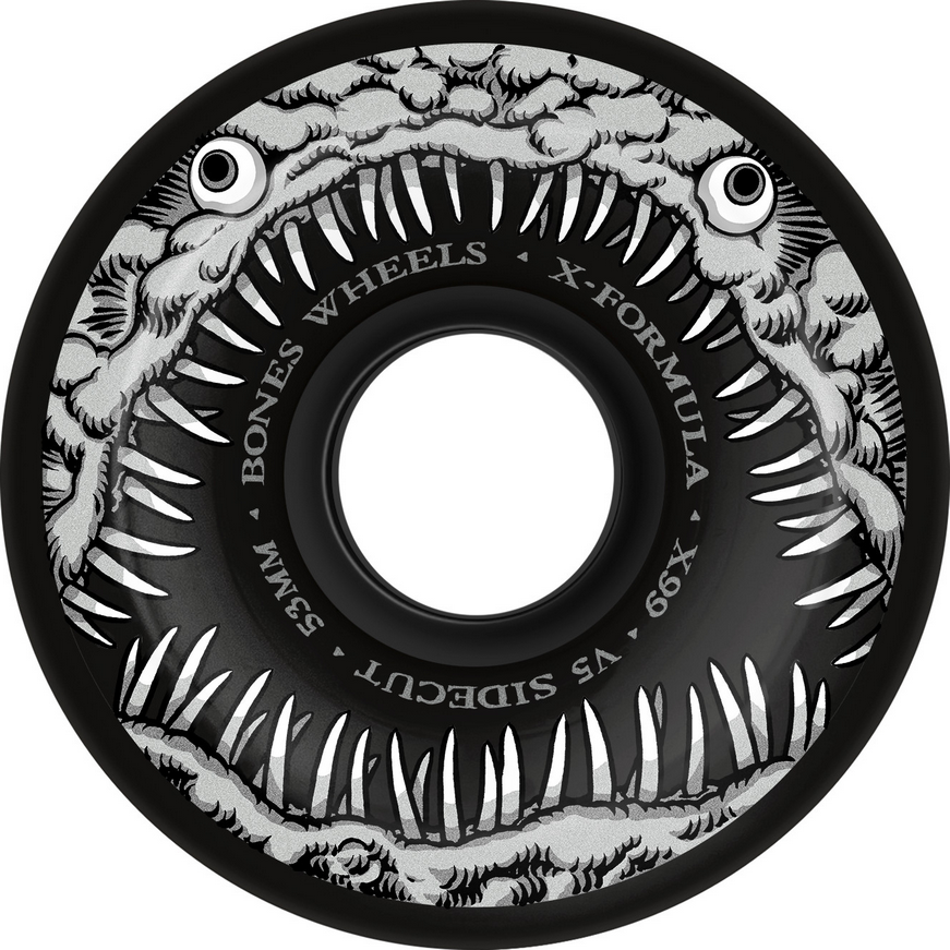 Bones Dark Waters X-Formula 99a Black V5 53mm