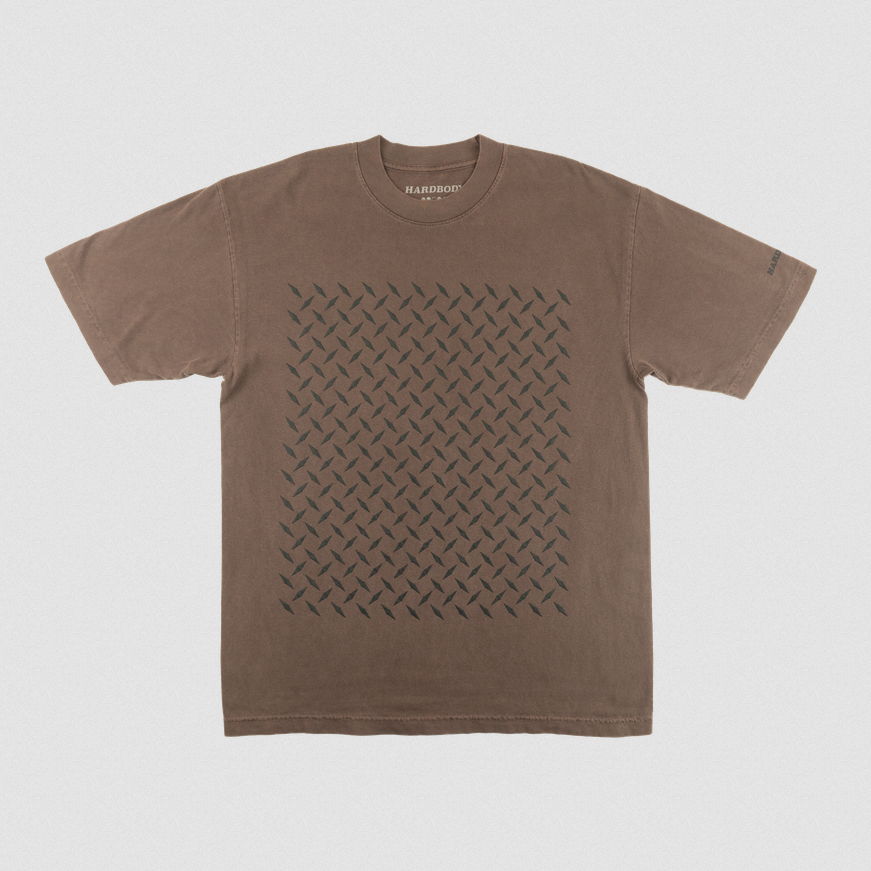 Hardbody Skateboards Diamond Plate Brown