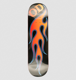 Hardbody Skateboards OD Flames Black 8.5 Short