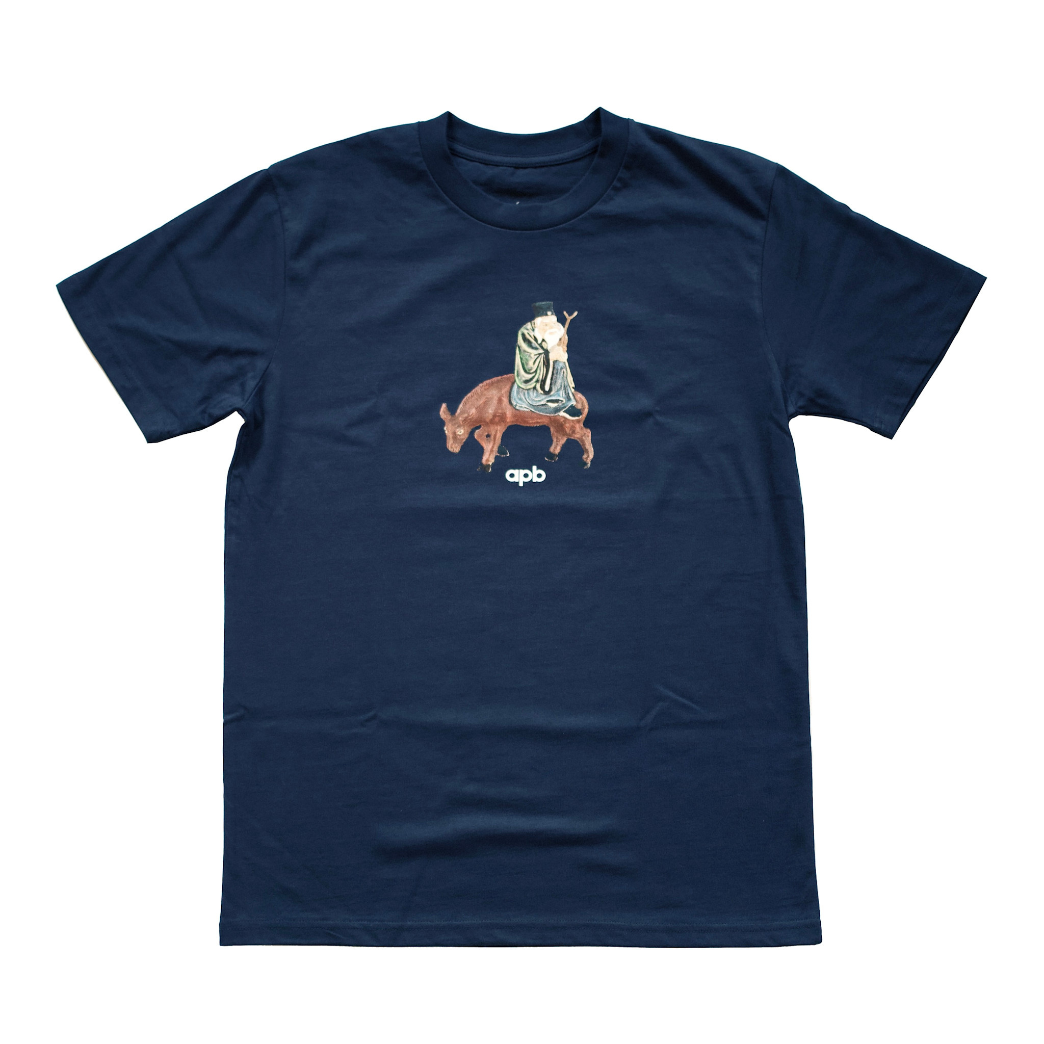 APB Skateshop APB Lao Tzu Tee Ink Blue