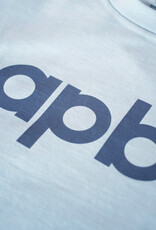 APB Skateshop APB Logo Tee Powder/Dark Blue