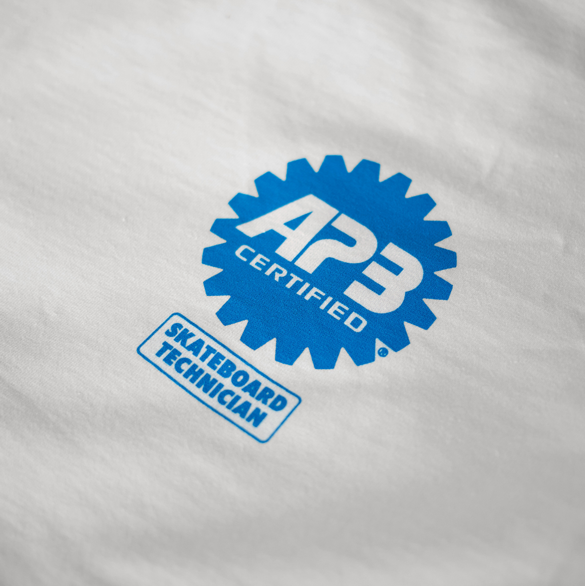 APB Skateshop APB Certified Tee White