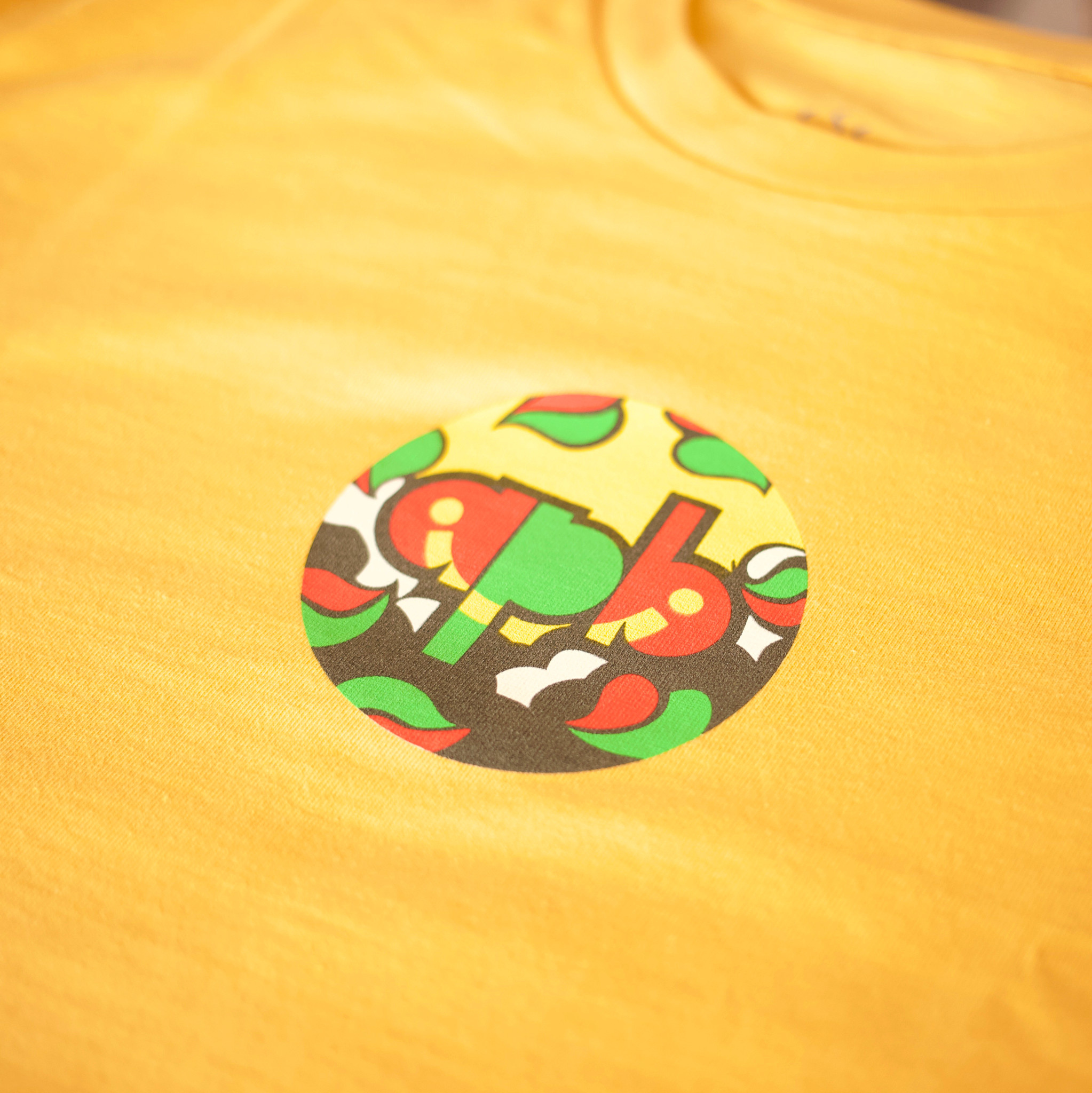 APB Skateshop APB Hartsel Tee Yellow