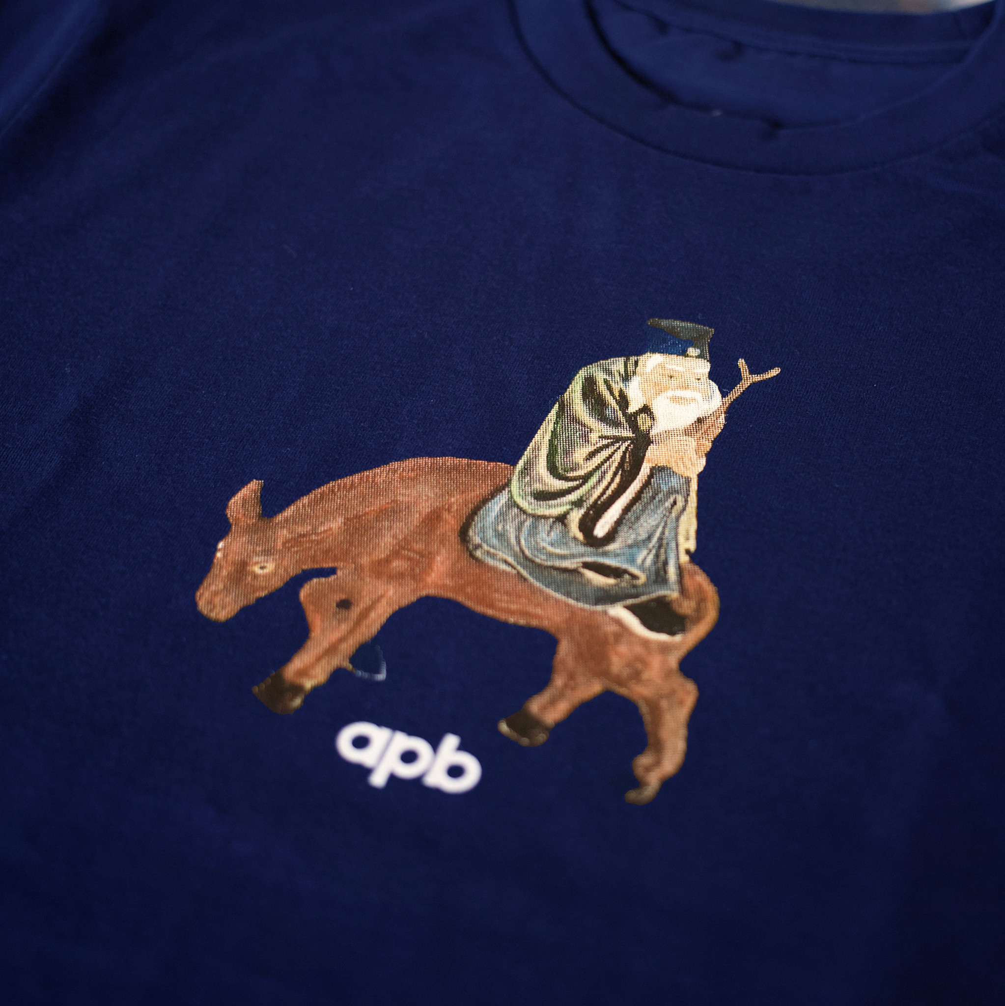 APB Skateshop APB Lao Tzu Tee Ink Blue