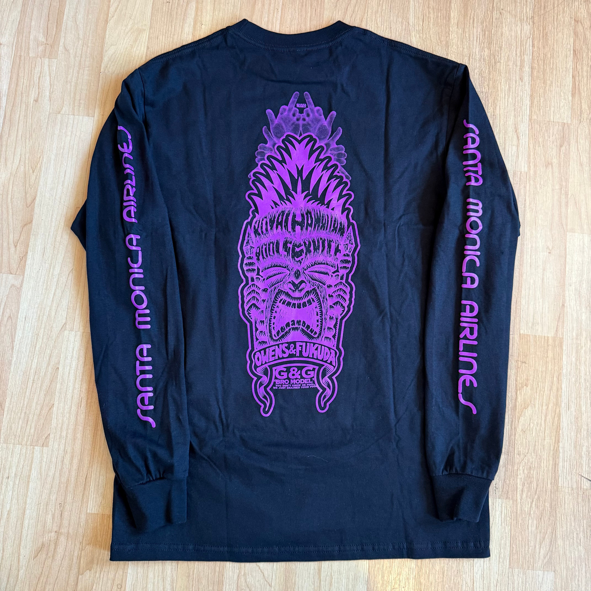 SMA SMA & RHPS Island L/S Tee Black