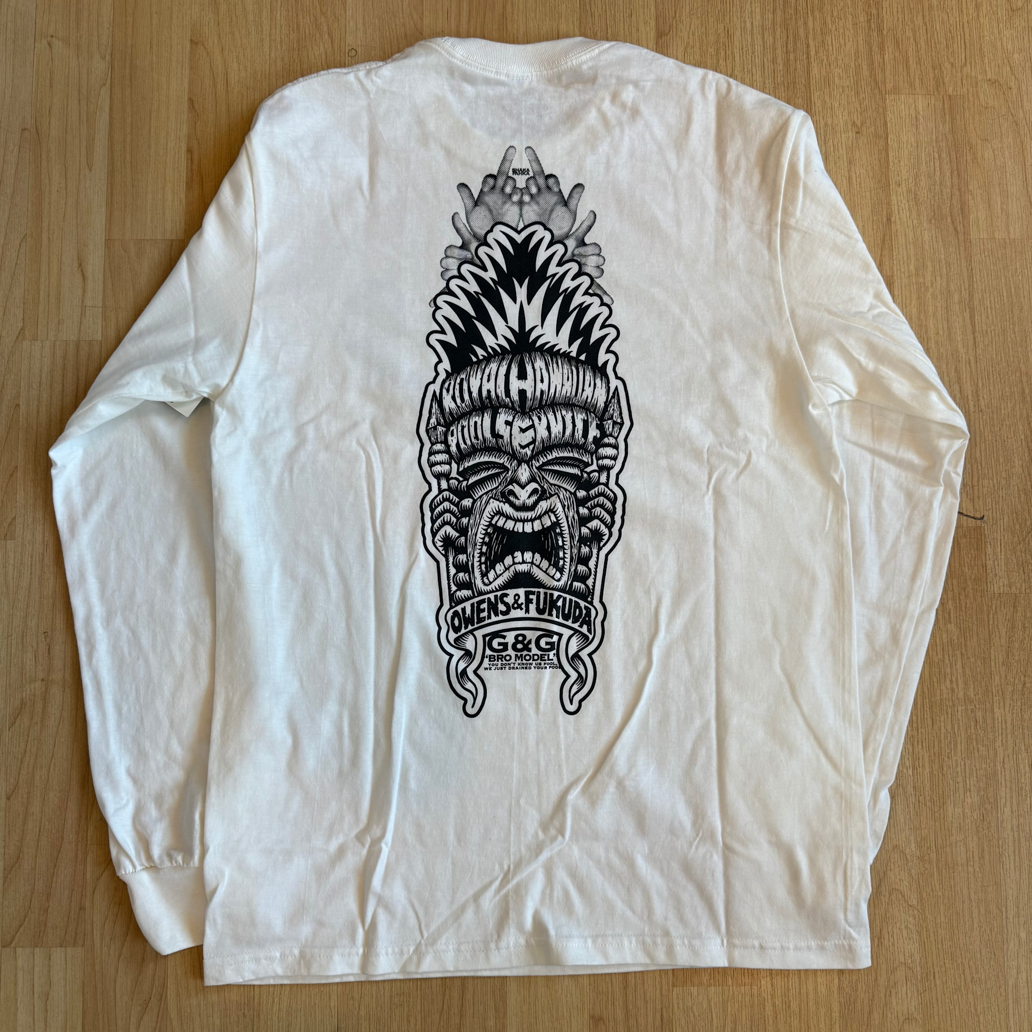 SMA SMA & RHPS Island L/S Tee White