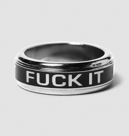 HUF Mono Ring Silver Size 8