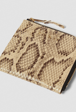 HUF Fuck It Snakeskin Wallet Brown