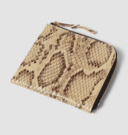 HUF Fuck It Snakeskin Wallet Brown