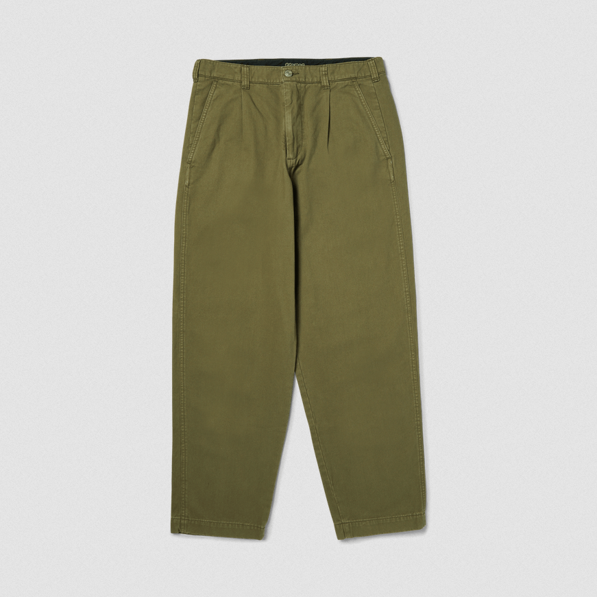 HUF Cromer Trousers Dark Olive