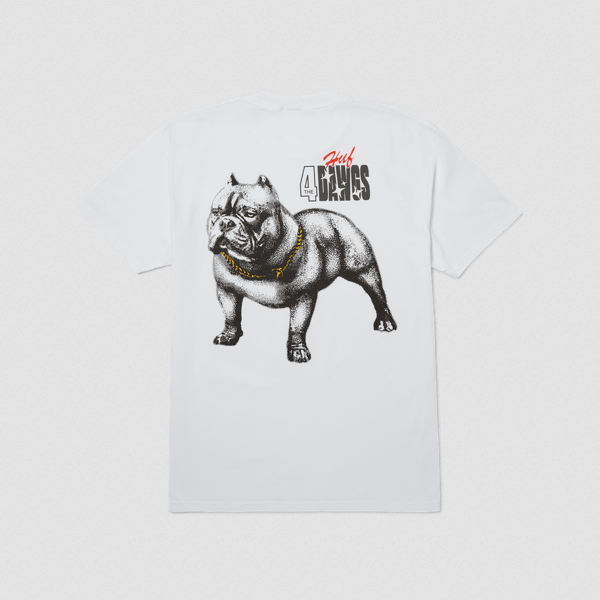 HUF 4 The Dawgs Vintage White