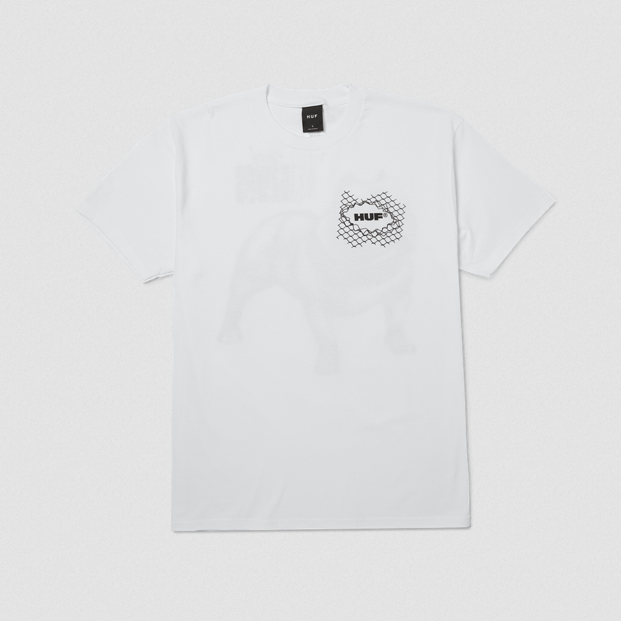 HUF 4 The Dawgs Vintage White