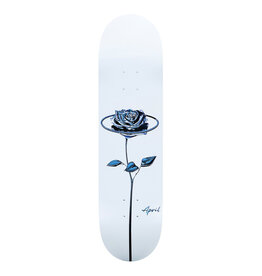 April Skateboards Chrome Rose White 8.5