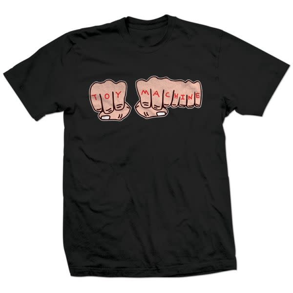 Toy Machine Fists Tee Black