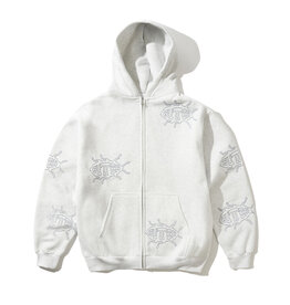 Butter Brand Roach Zip-Thru Hood Ash