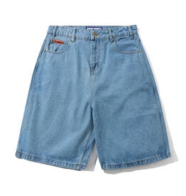 Butter Brand Baggy Denim Shorts Washed Indigo