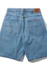 Butter Brand Baggy Denim Shorts Washed Indigo