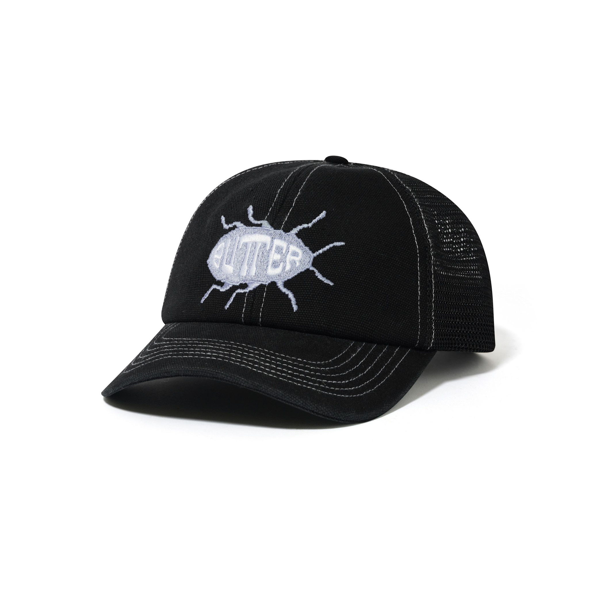 Butter Brand Roach Trucker Cap Black