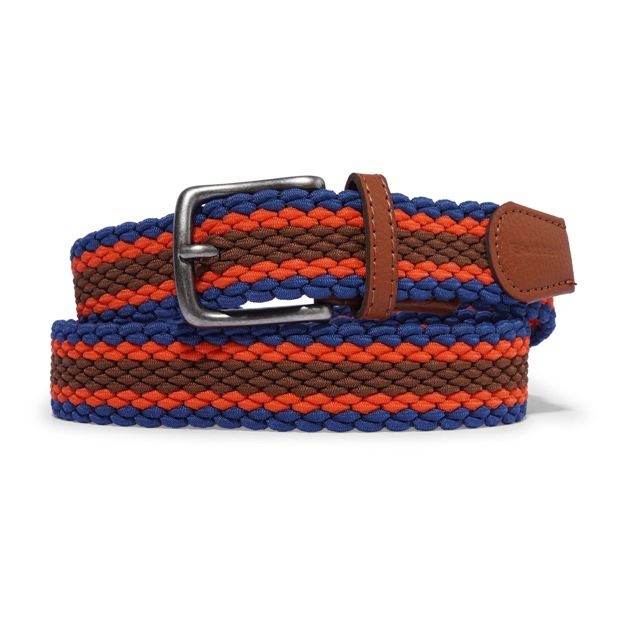 Butter Brand Braided Belt Navy