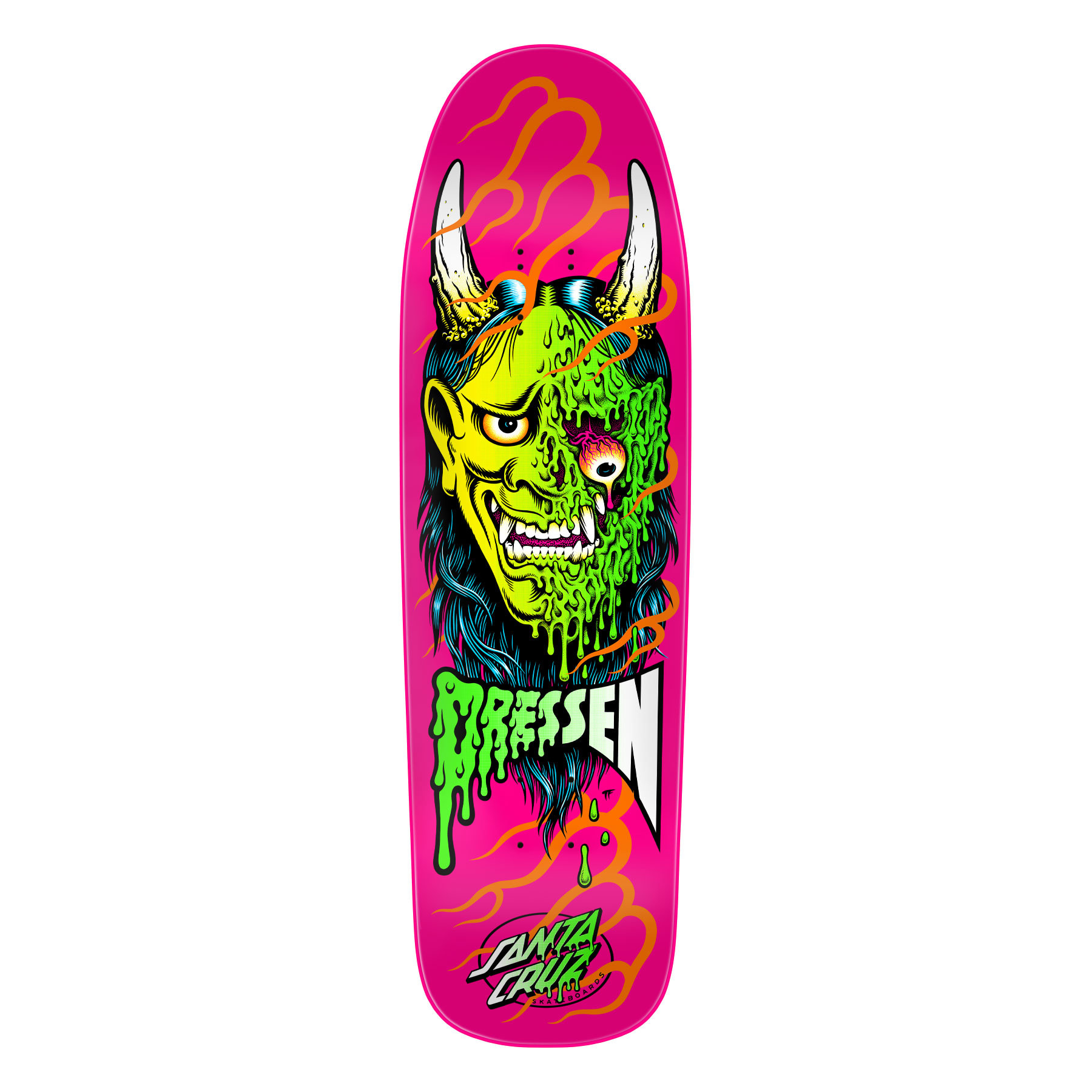 Santa Cruz Skateboards Dressen Hannya Mask Shaped 9.3