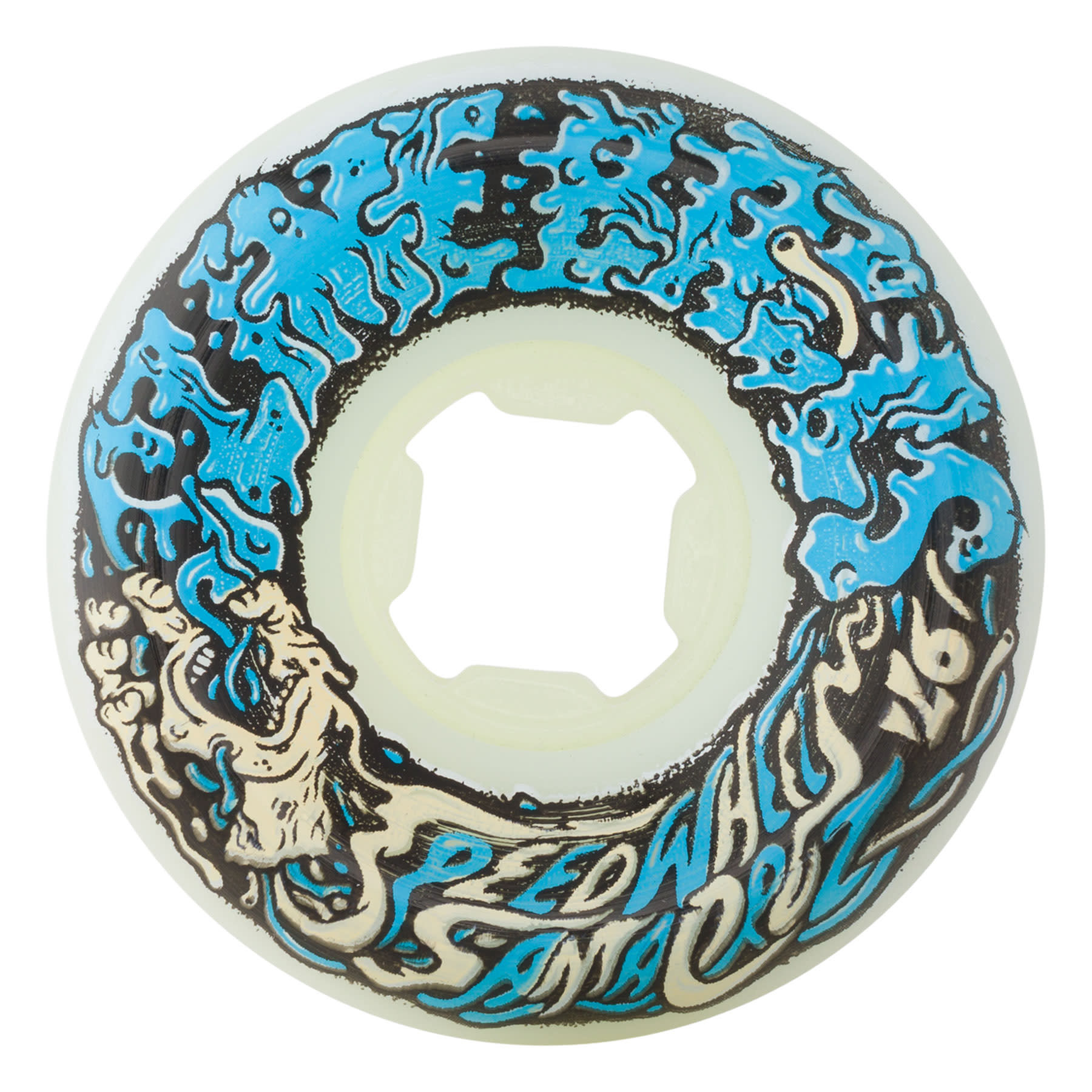 Slimeballs Vomit Mini White/Blue 53mm 97a