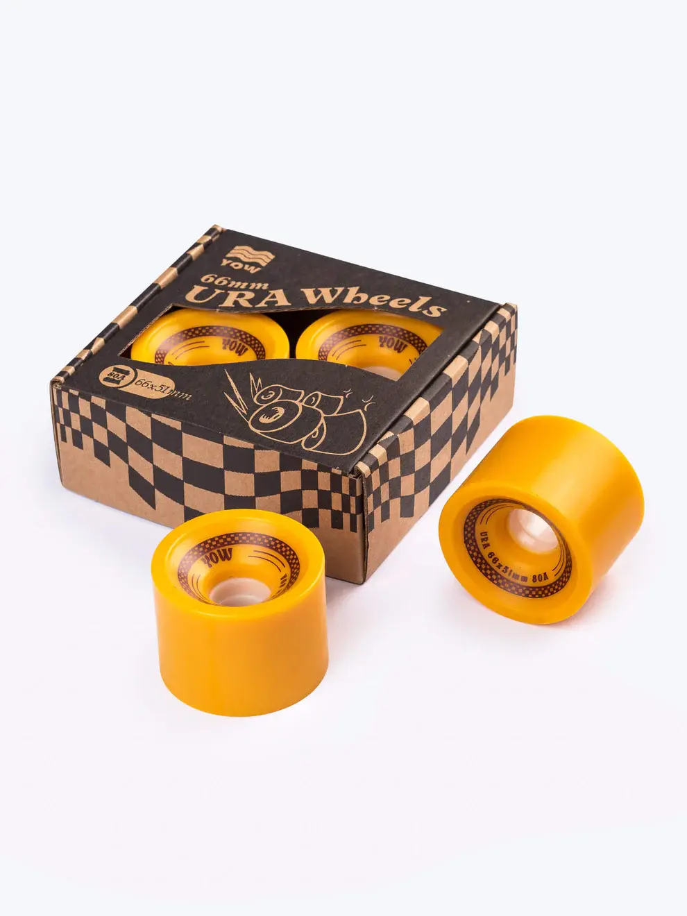 YOW Surfskate Tanta Wheels 62mm Mustard 78a