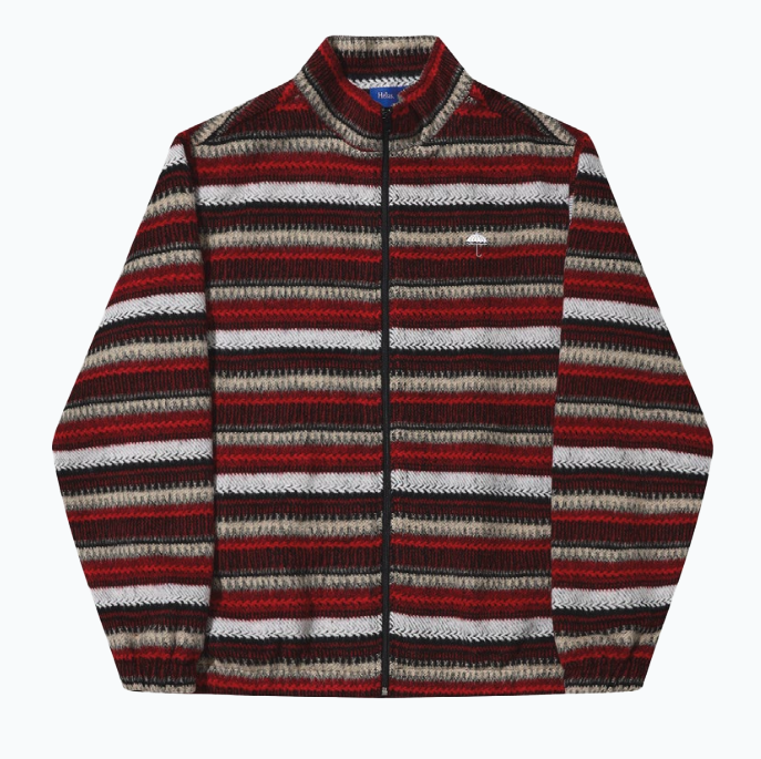 Helas Ethno Zip Jacket Multi Red