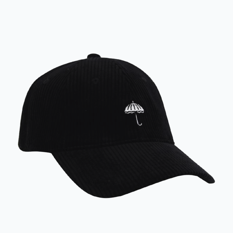 Helas Classic Cord Cap Black
