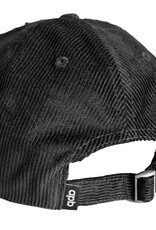 APB Skateshop APB Logo 6-Panel Black Corduroy