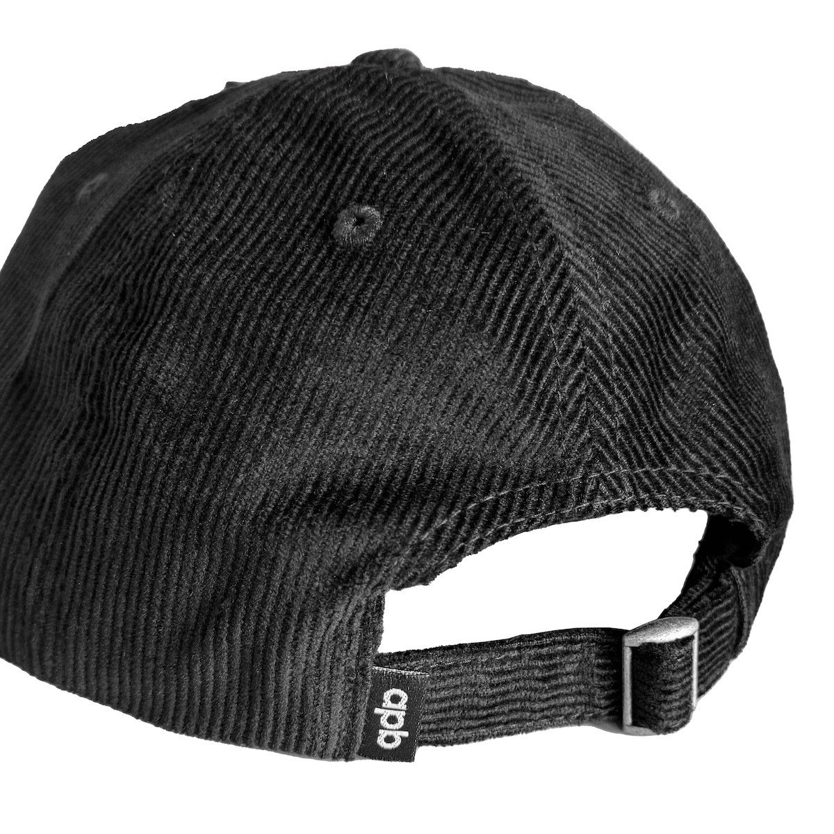APB Skateshop APB Logo 6-Panel Black Corduroy
