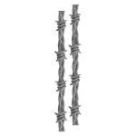Opera Barbwire Rails Silver