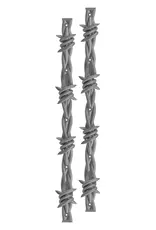 Opera Barbwire Rails Silver