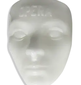 Opera Mask Wax White