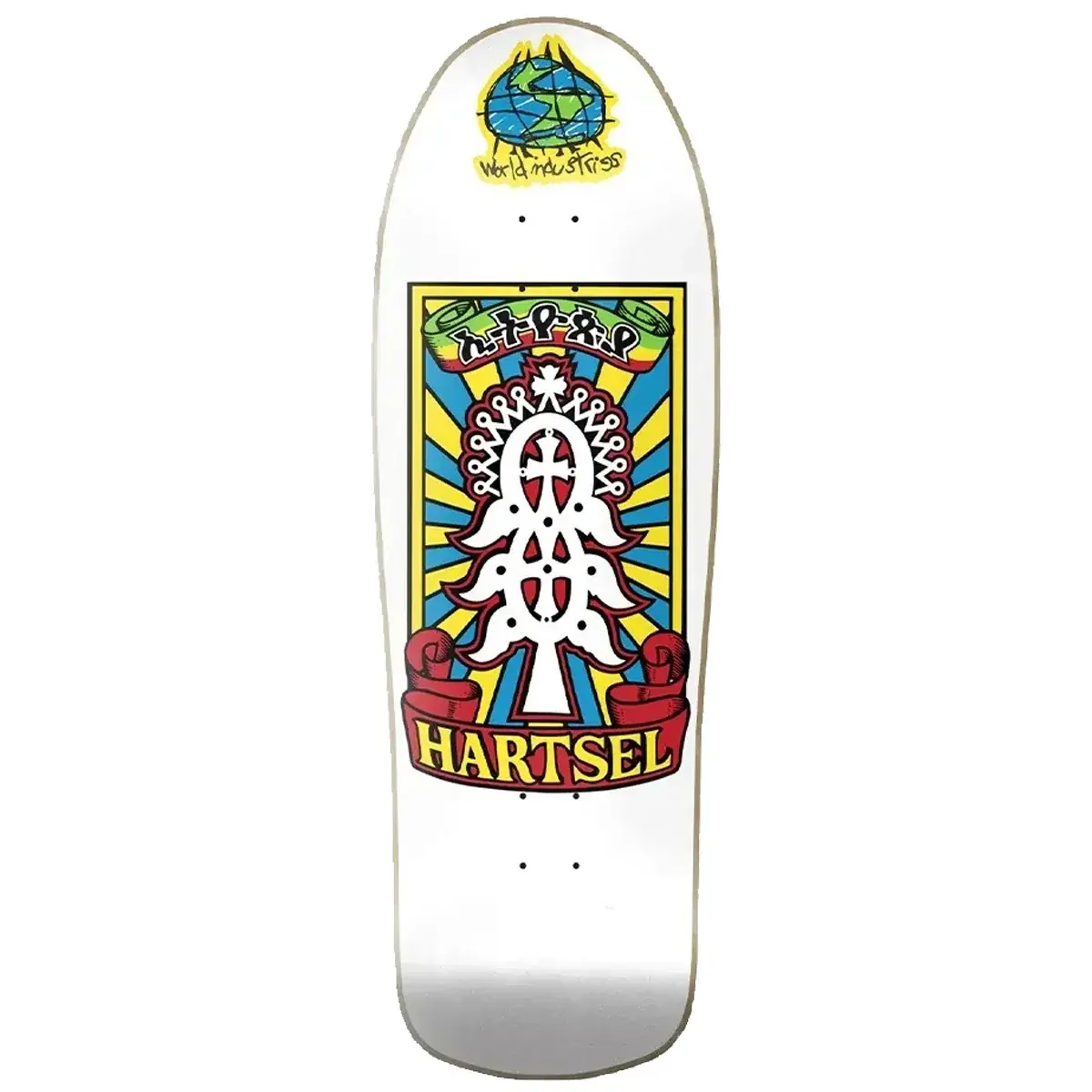 World Industries Jef Hartsel Yout White 9.4375"