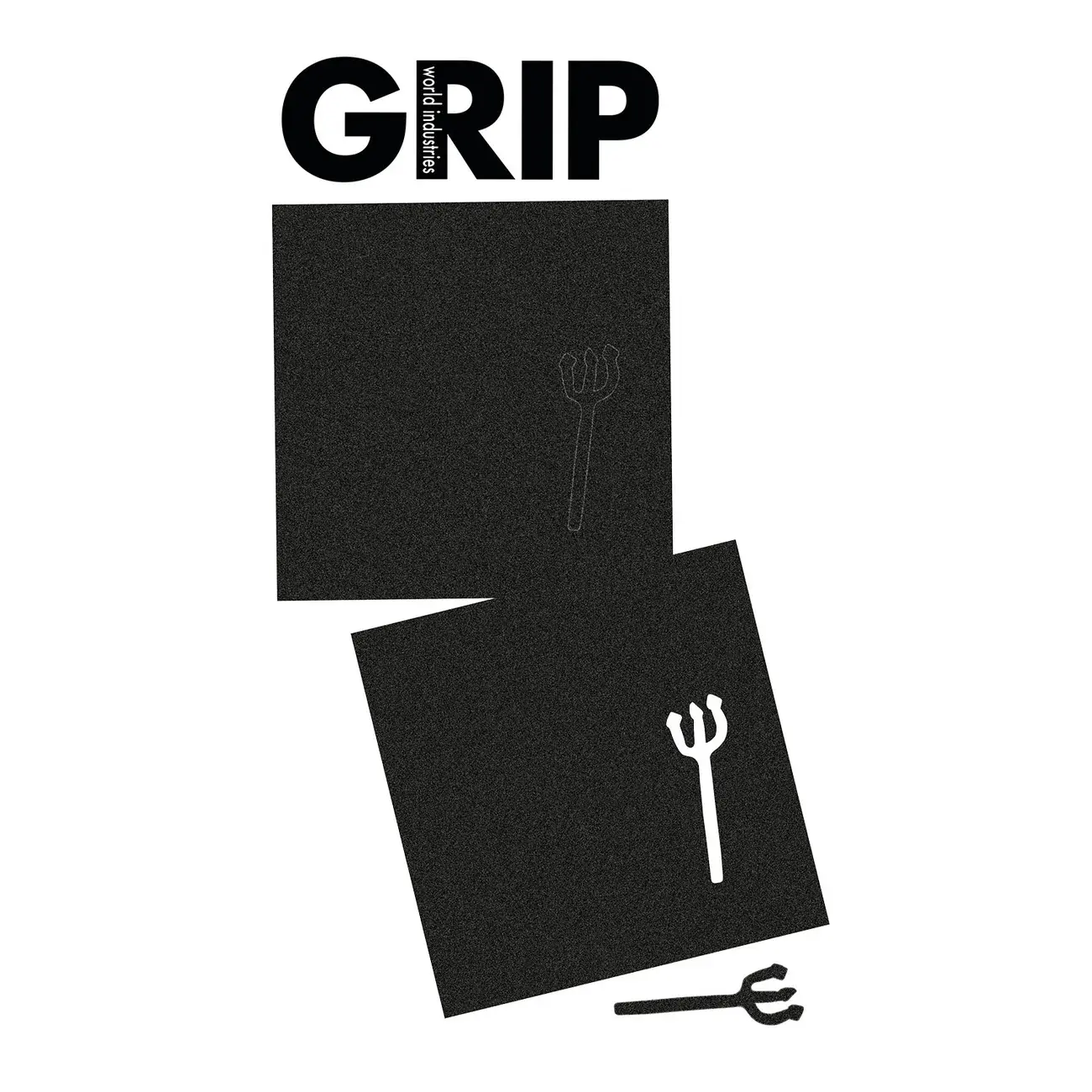 World Industries Pitchfork Die Cut Griptape Squares