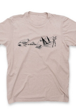 The Heated Wheel Hensley Tee Sand